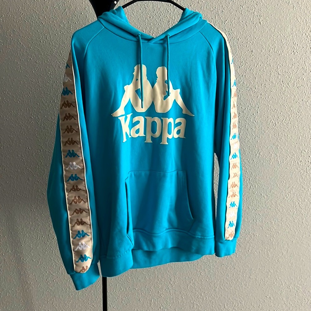 222 Banda Hurtado 4 Hoodie. Size: medium. Color: dark aqua.